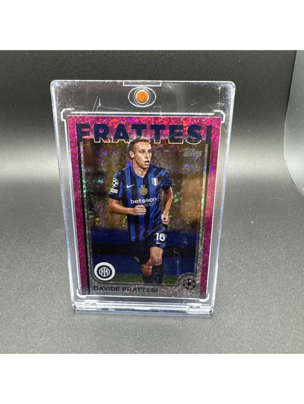 Davide Frattesi Topps Chrome No. 195 - 2025 with Protector